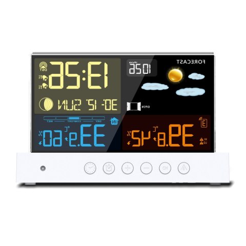 METEO Stacja pogodowa METEO SP110 z DCF biała