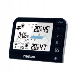 METEO STACJA POGODOWA METEO SP204 POGODYNKA HIGROMETR CZUJNIK ZEWNĘTRZNY DCF