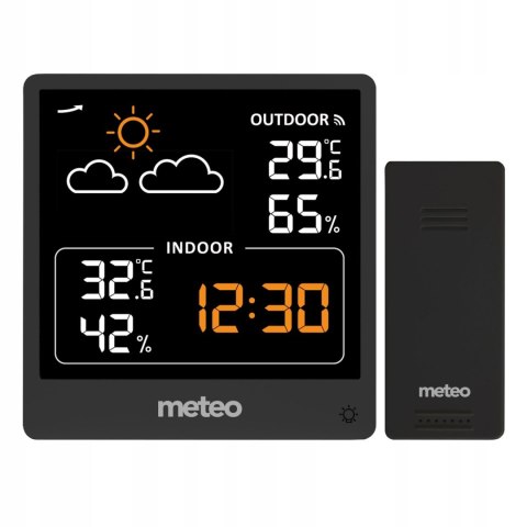 METEO STACJA POGODOWA Z DCF METEO SP200 Z POGODYNKA EKRAN LCD