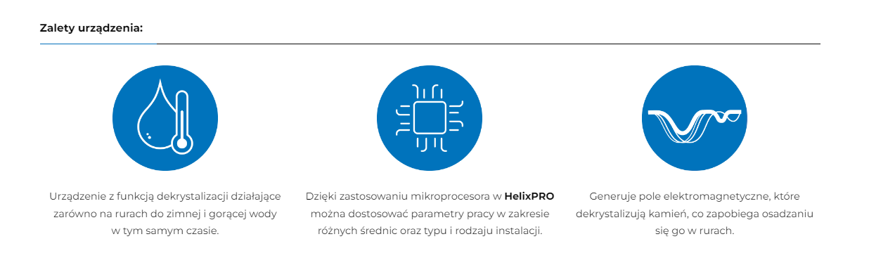 HelixPro zmiękczacz wody